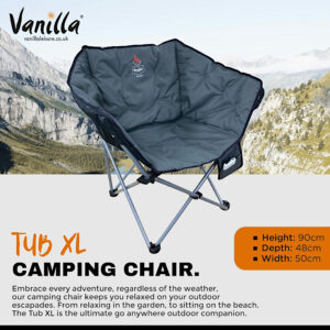 Stóll Vanilla Leisure Tub XL - Camping Agenten - Image 6