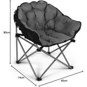 Tub Chair FOG Grár XL - KAMPA - Image 2