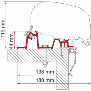 Festingasett KIT HOBBY - Fiamma