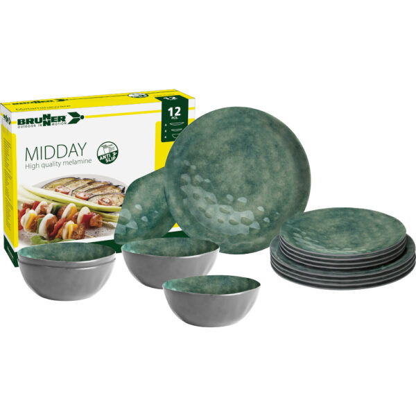 Matarsett Sea Green 12 í setti -Brunner