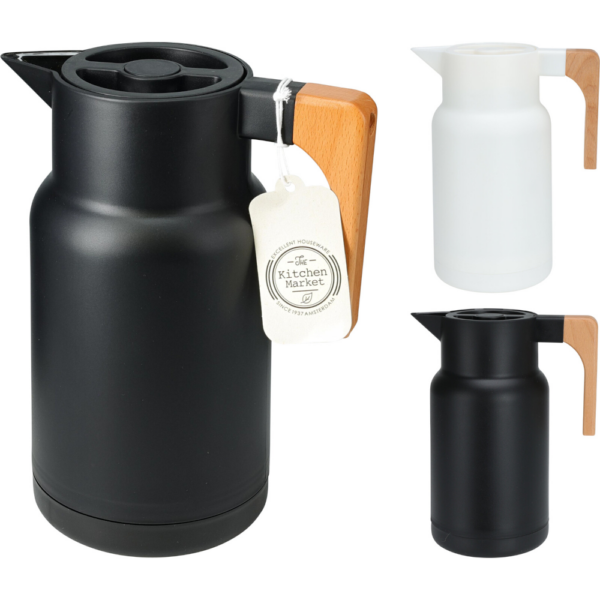 Kaffikanna m/viðar haldfangi - Koopman