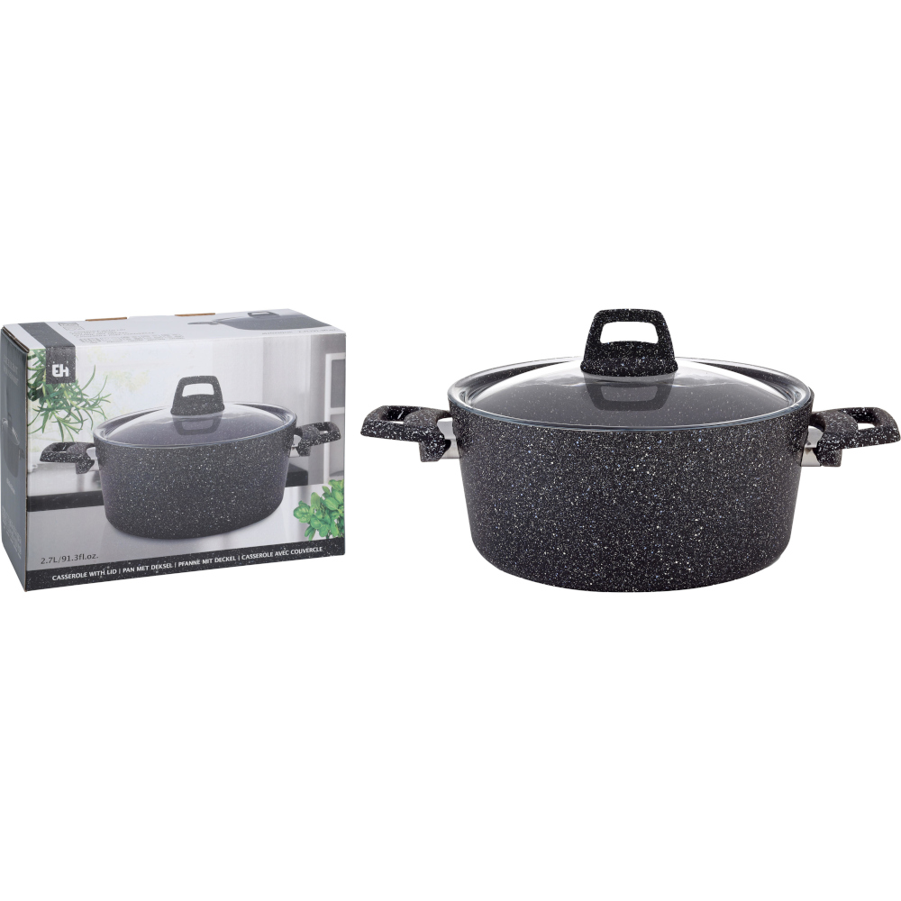 Pottur svartur casserole - Koopman