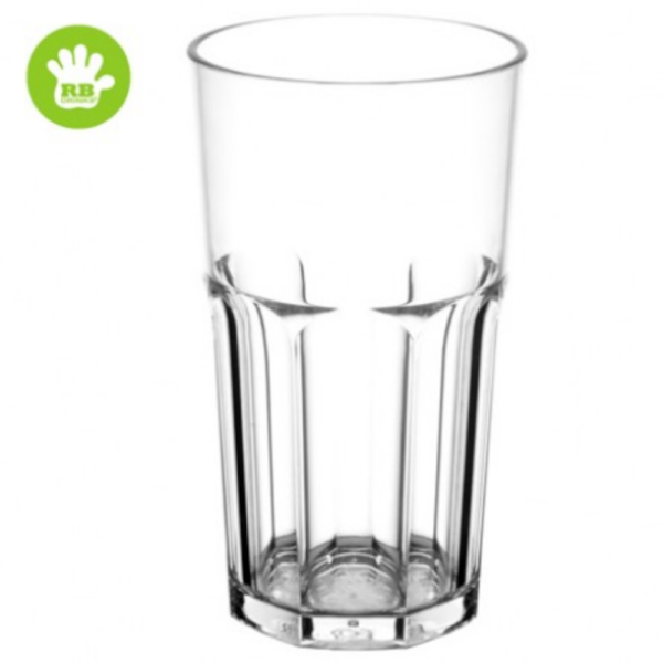 Vatnsglas Retro glært 30cl - One2Taste